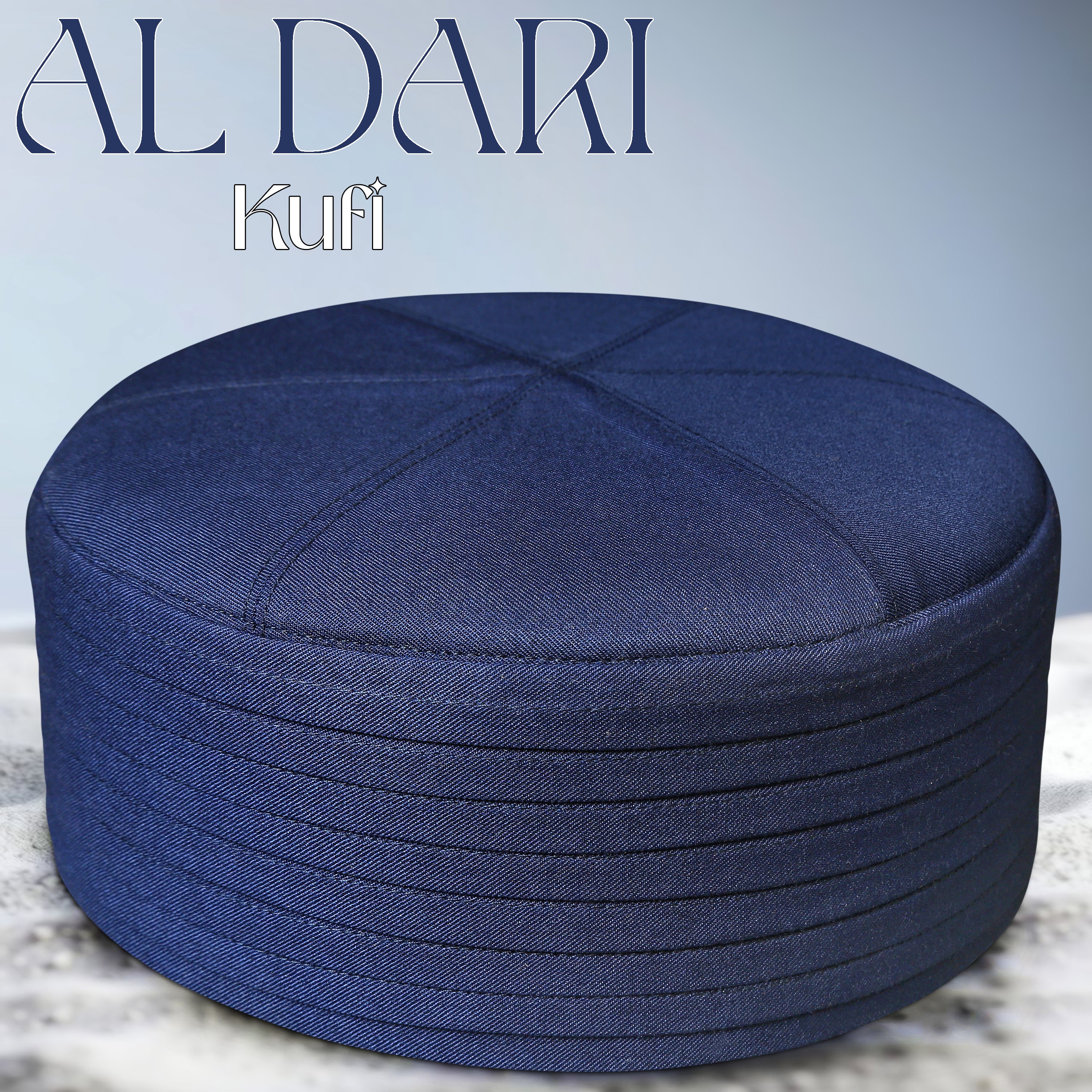 Bin Fiaz Al-Dari Premium Kufi Hat - Cotton Blend Kufi