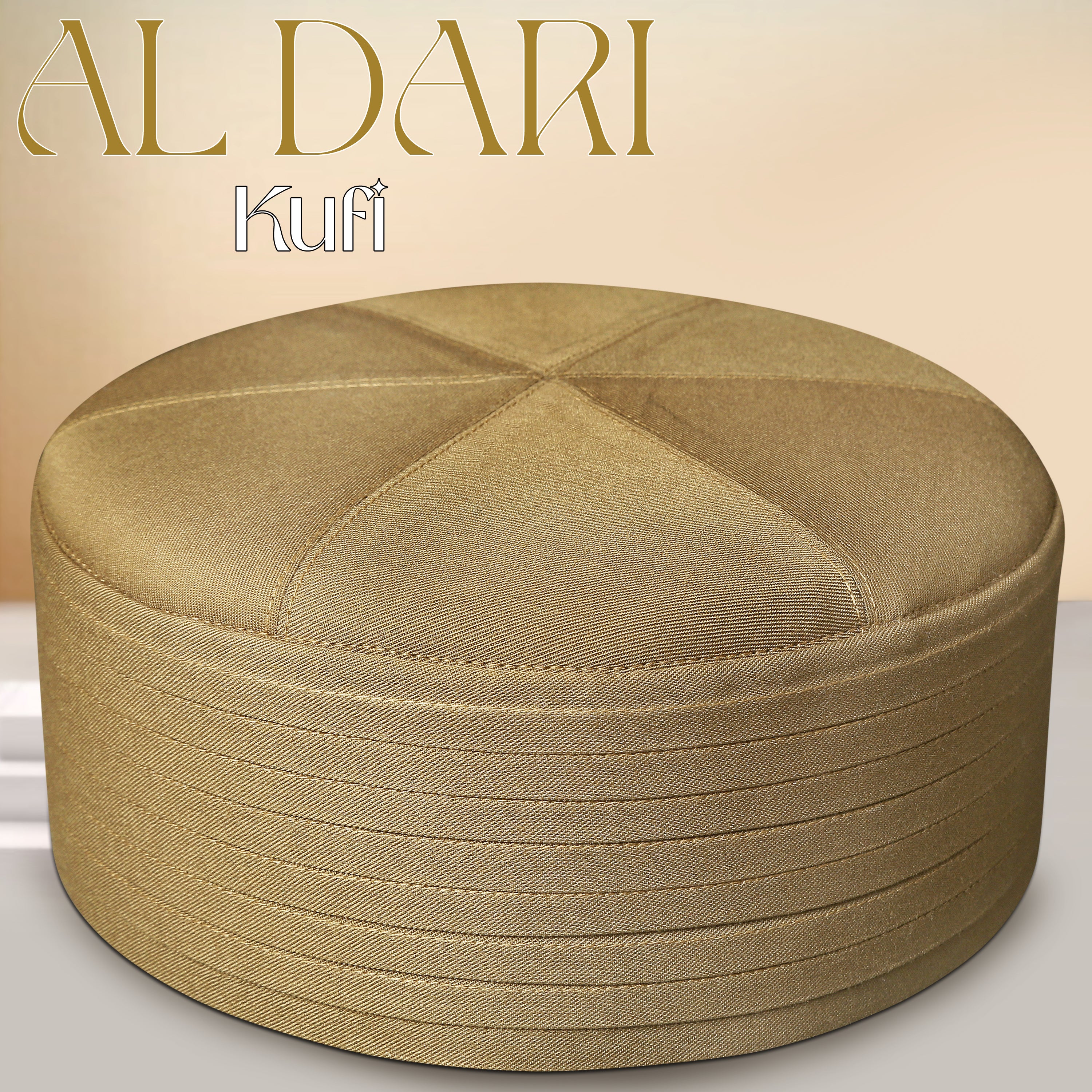 Bin Fiaz Al-Dari Premium Kufi Hat - Cotton Blend Kufi