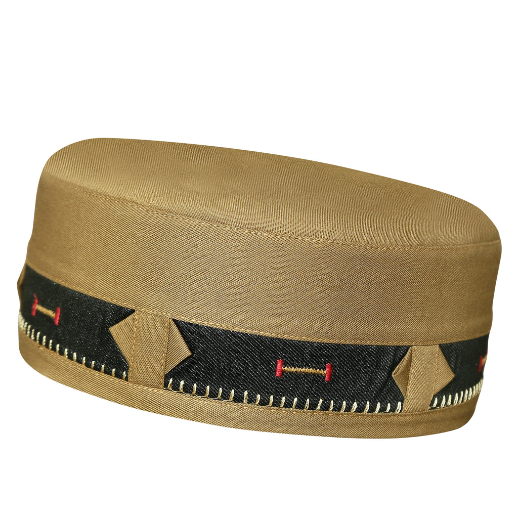Bin Fiaz Ammar Premium Kufi Hat - Muslim Prayer Kufi for Men - Premium Islamic Salah Cap -  Comfortable Daily Namaz Topi