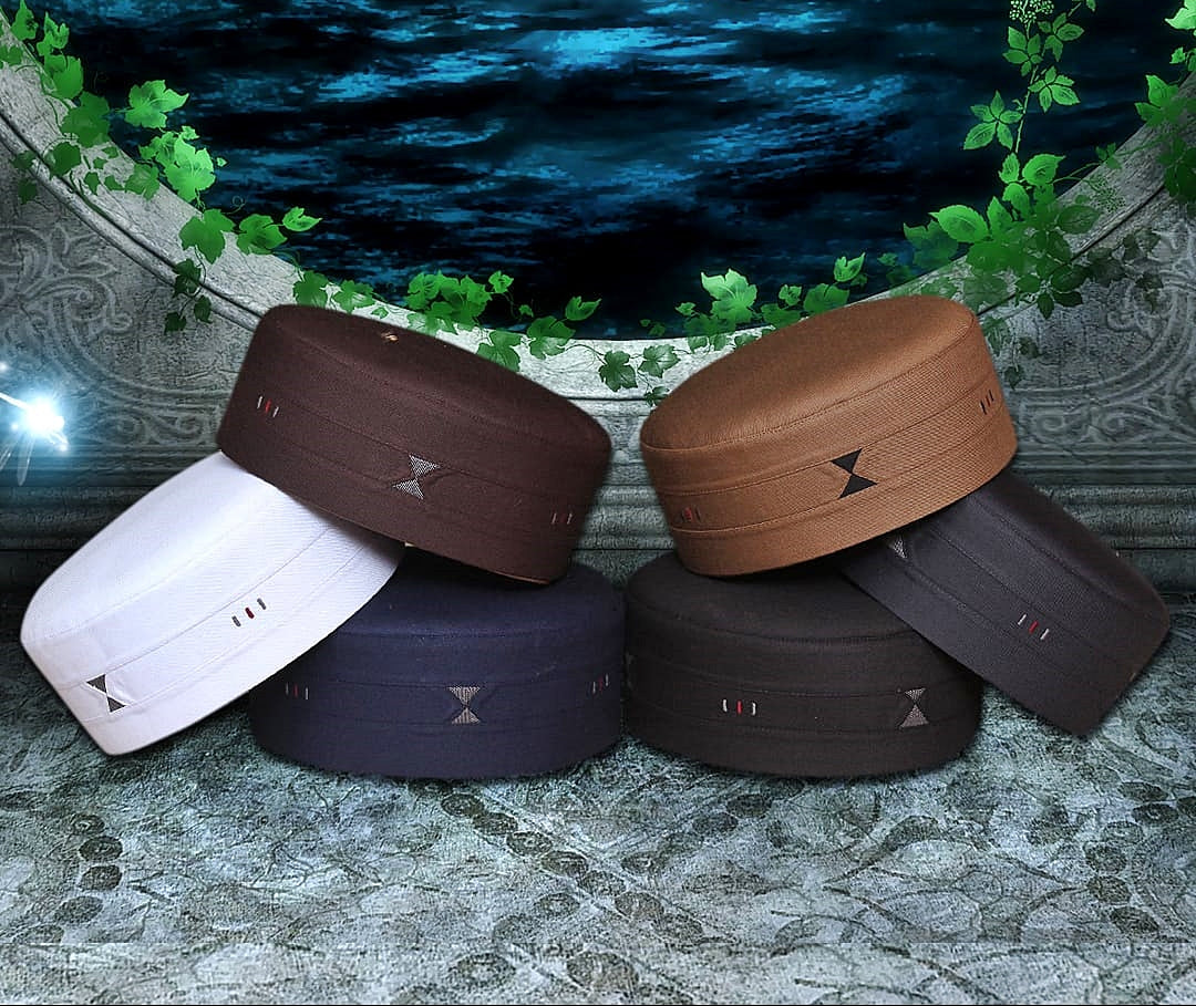 Bin Fiaz Arqam Premium Stitched Kufi Hat for Men - Islamic Caps for Daily Use & Prayer Topi