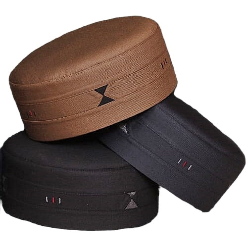 Bin Fiaz Arqam Premium Stitched Kufi Hat for Men - Islamic Caps for Daily Use & Prayer Topi