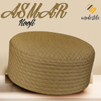 Bin Fiaz Asmar Premium Stitched Kufi Hat for Men - High-Quality Islamic Prayer Cap & Daily Namaz Topi