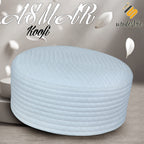 Bin Fiaz Asmar Premium Stitched Kufi Hat for Men - High-Quality Islamic Prayer Cap & Daily Namaz Topi