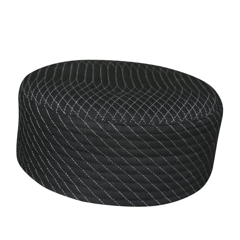 Bin Fiaz Asmar Premium Stitched Kufi Hat for Men - High-Quality Islamic Prayer Cap & Daily Namaz Topi