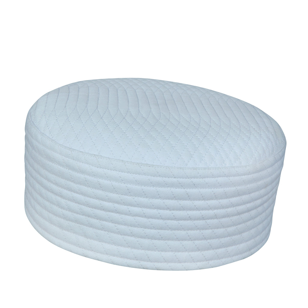 Bin Fiaz Asmar Premium Stitched Kufi Hat for Men - High-Quality Islamic Prayer Cap & Daily Namaz Topi