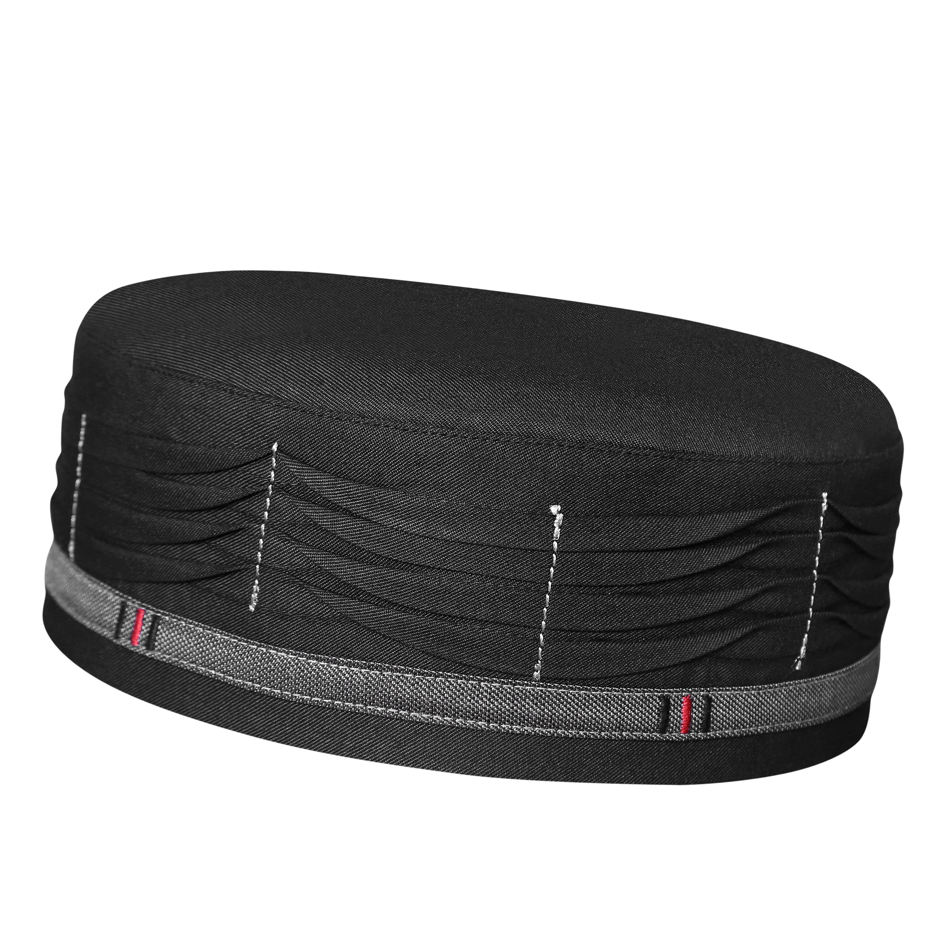 Bin Fiaz Azlan Premium Stitched Kufi Hat for Men - Breathable Islamic Salah Cap & Daily Namaz Topi