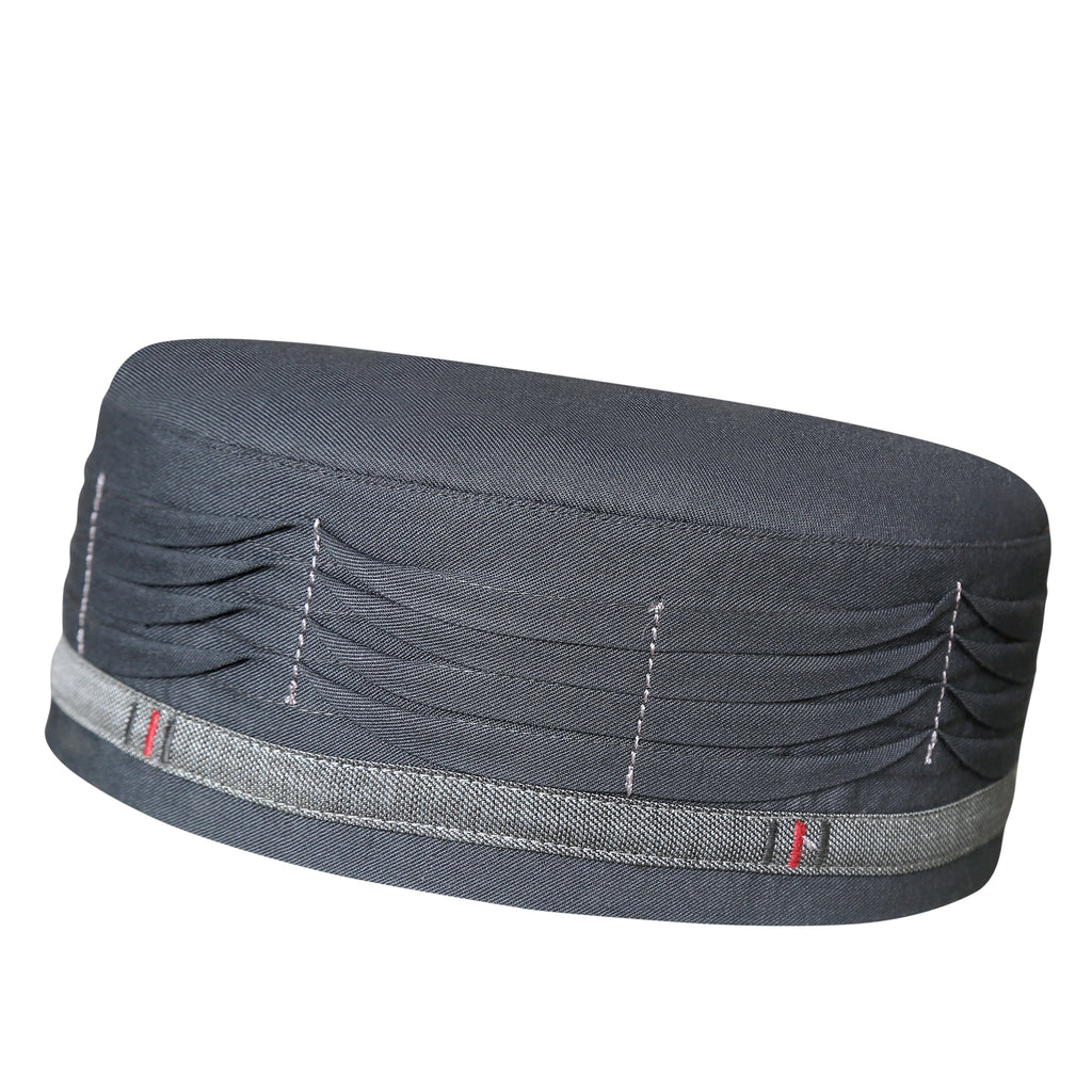 Bin Fiaz Azlan Premium Stitched Kufi Hat for Men - Breathable Islamic Salah Cap & Daily Namaz Topi