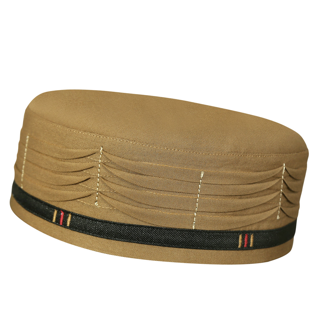Bin Fiaz Azlan Premium Stitched Kufi Hat for Men - Breathable Islamic Salah Cap & Daily Namaz Topi
