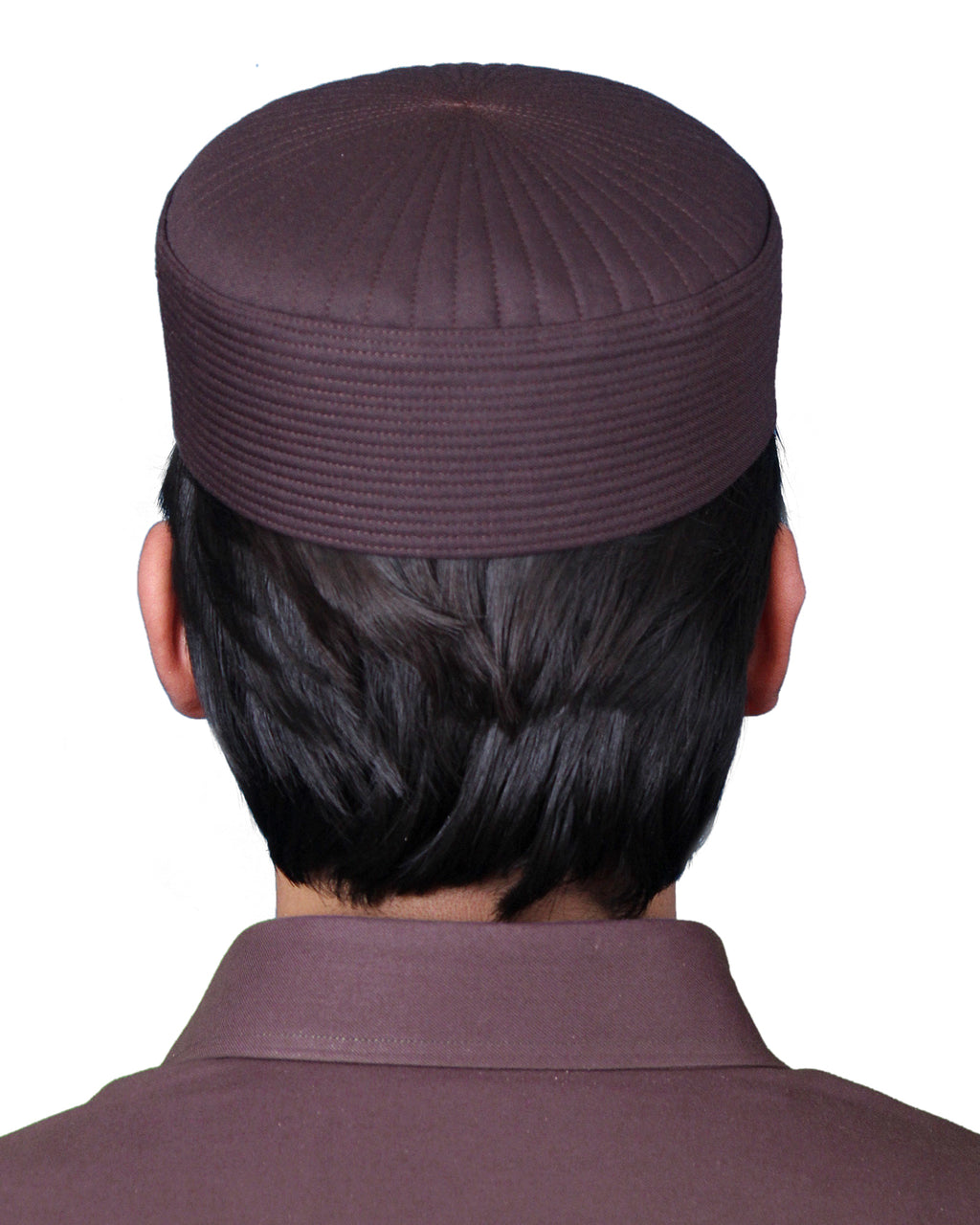 Bin Fiaz Badar Rigid Structured Kufi Hat | Traditional Turkish Style Muslim Prayer Cap for Men