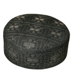 Bin Fiaz Baqir Premium Embroidered Hard Kufi Hat - Luxurious Islamic Cap for Men