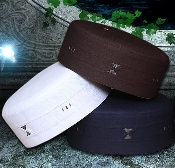 Bin Fiaz Arqam Premium Stitched Kufi Hat for Men - Islamic Caps for Daily Use & Prayer Topi