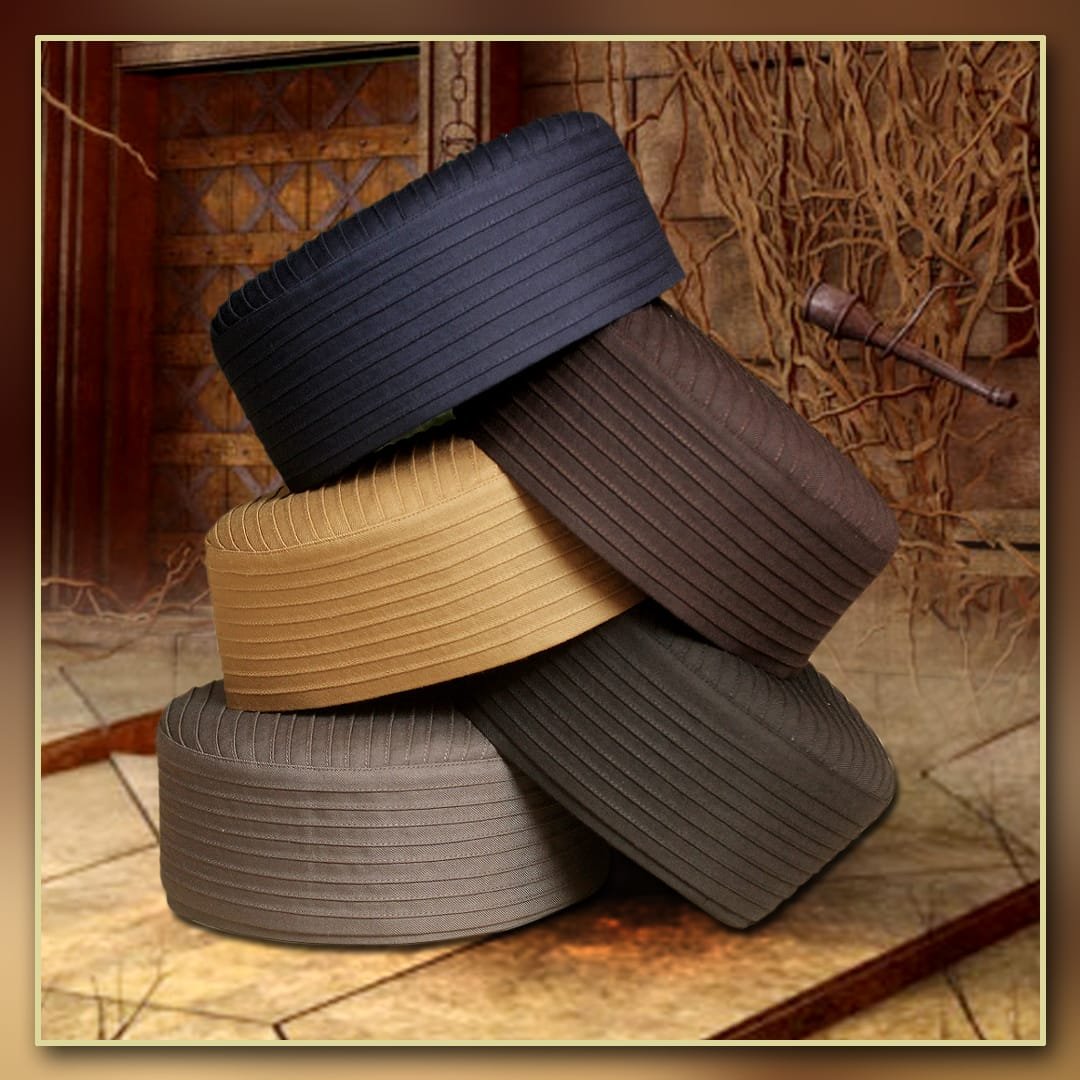 Bin Fiaz Buraaq Luxury Kufi Hat | Elite Suiting Fabric Islamic Cap for Men