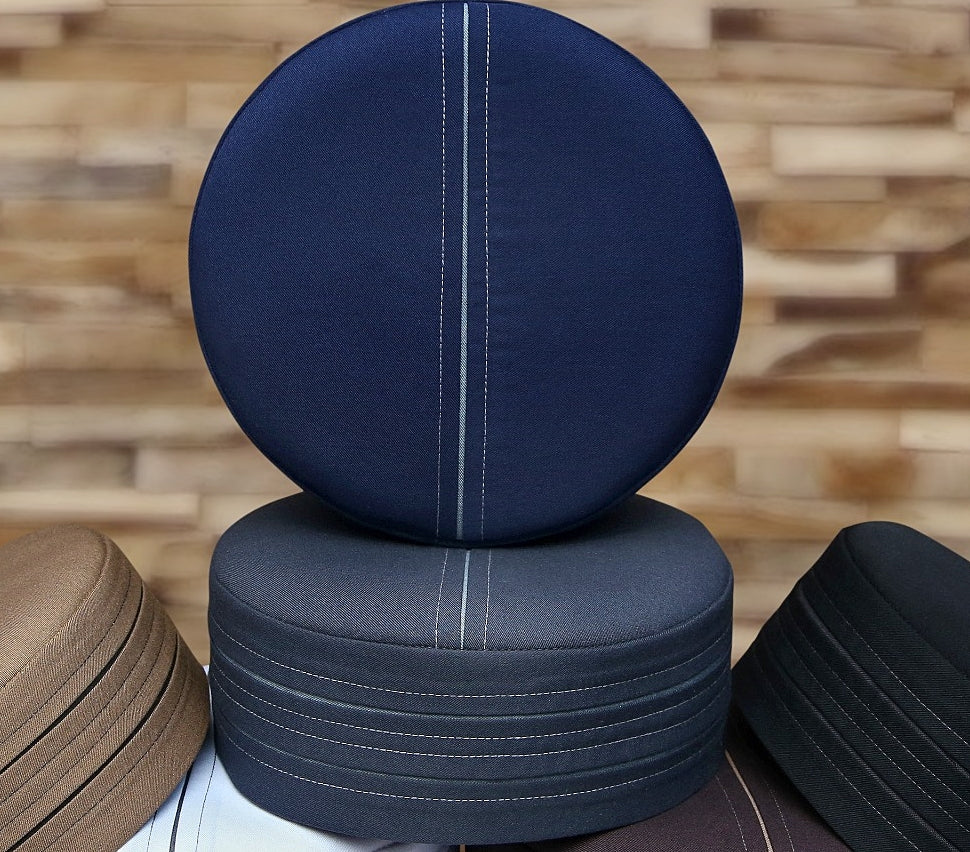 Bin Fiaz Habibi Premium Comfort Kufi Hat - Modern Muslim Men’s Namaz Cap