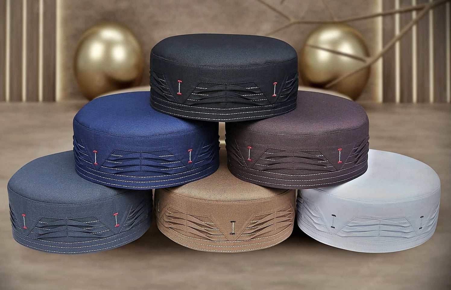 Bin Fiaz Alqama Premium Kufi Hat For Men - Kufi Caps For Men