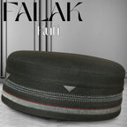 Falak Kufi Islamic Prayer Cap For Men Premium Polyester Cotton Muslim Cap High Quality Salah Topi