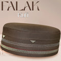 Falak Kufi Islamic Prayer Cap For Men Premium Polyester Cotton Muslim Cap High Quality Salah Topi