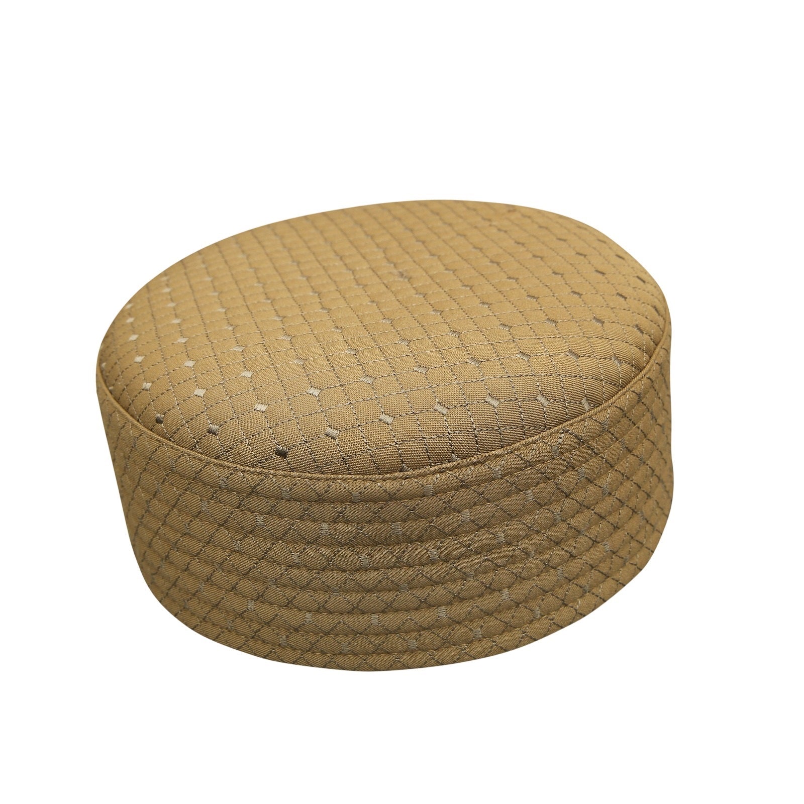 Bin Fiaz Ilyas Premium Structured Kufi Hat - Islamic Prayer Cap for Salah