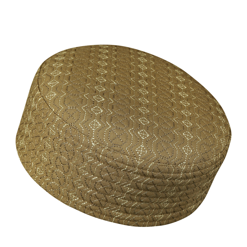 Bin Fiaz Ghamama New Look Kufi Hat - Premium Structured Muslim Men’s Prayer Cap