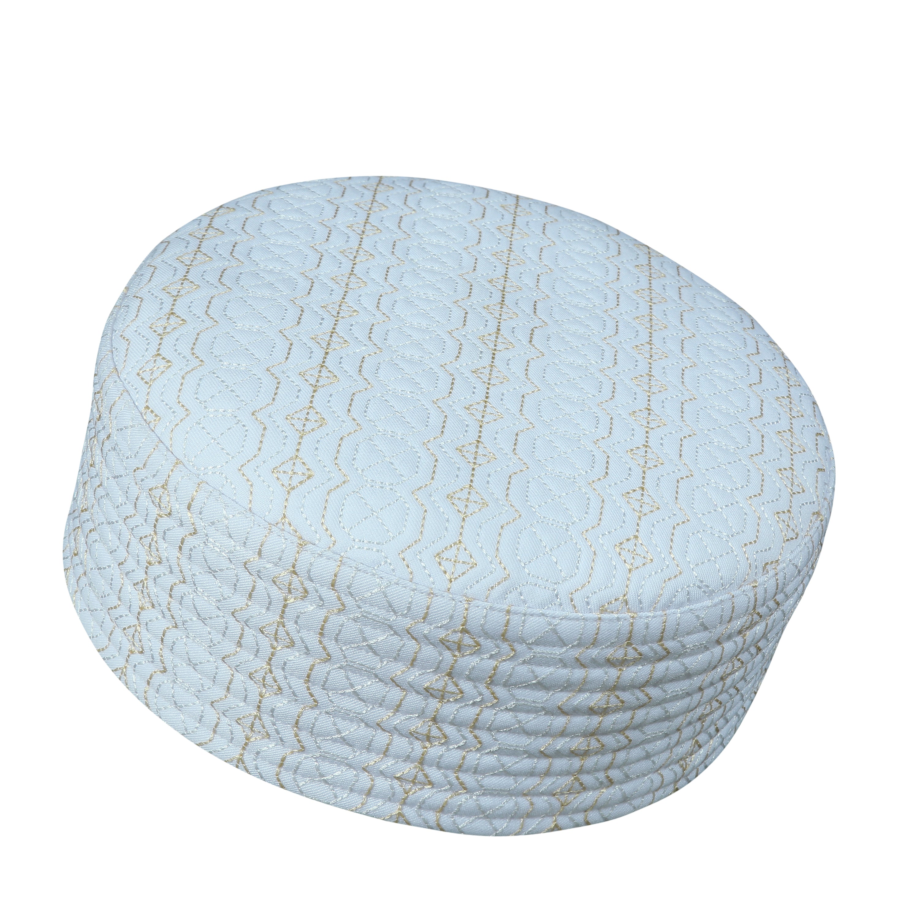 Bin Fiaz Ghamama New Look Kufi Hat - Premium Structured Muslim Men’s Prayer Cap