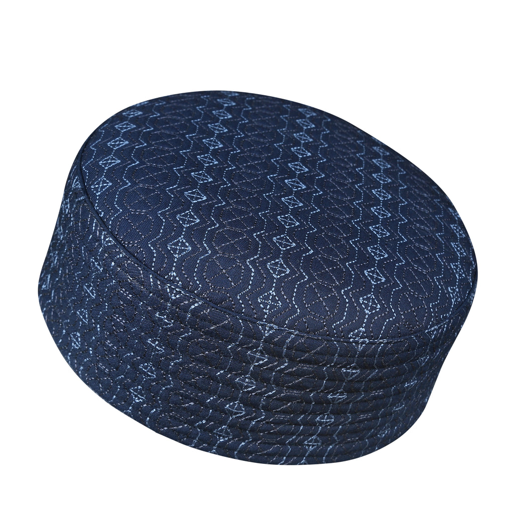 Bin Fiaz Ghamama New Look Kufi Hat - Premium Structured Muslim Men’s Prayer Cap