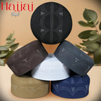 Bin Fiaz Hajjaj Premium Structured Kufi Hat - Royal Muslim Men’s Prayer Cap