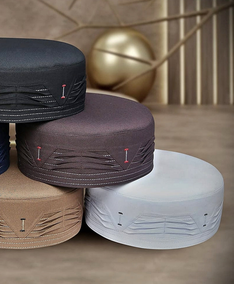 Bin Fiaz Alqama Premium Kufi Hat For Men - Kufi Caps For Men