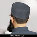 Hasanat Muslim Prayer Kufi for Men - Premium Islamic Salah Cap | Soft & Comfortable Daily Namaz Topi