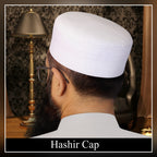 Bin Fiaz Hashir Premium Structured Kufi Hat - Executive Salah Cap for Men