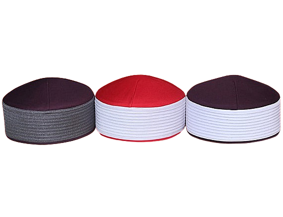 Bin Fiaz Husn E Mehfil Misri Kufi Hat - Traditional Islamic Prayer Headwear for Men