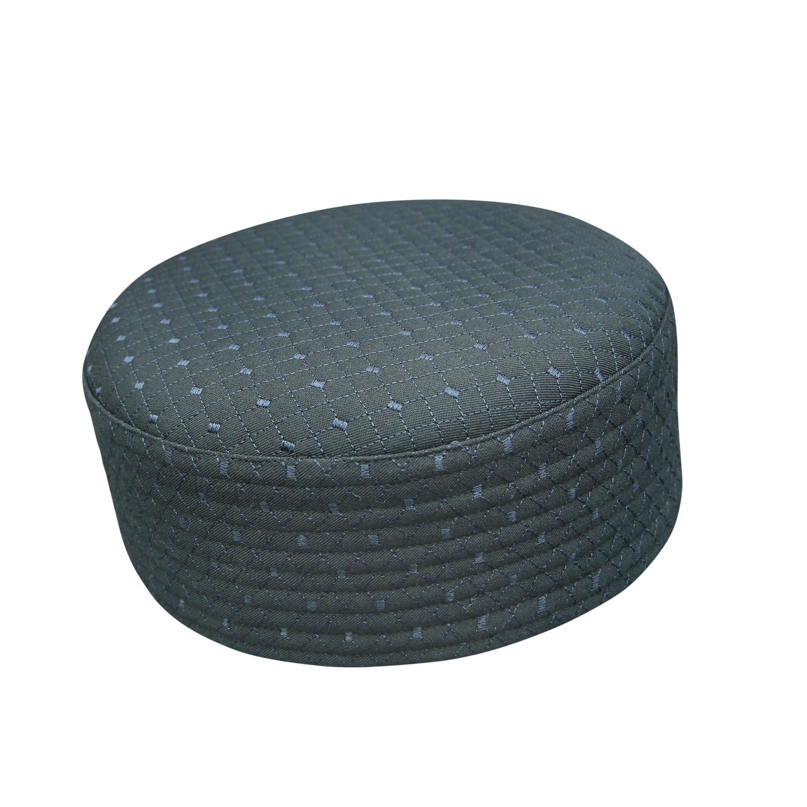 Bin Fiaz Ilyas Premium Structured Kufi Hat - Islamic Prayer Cap for Salah