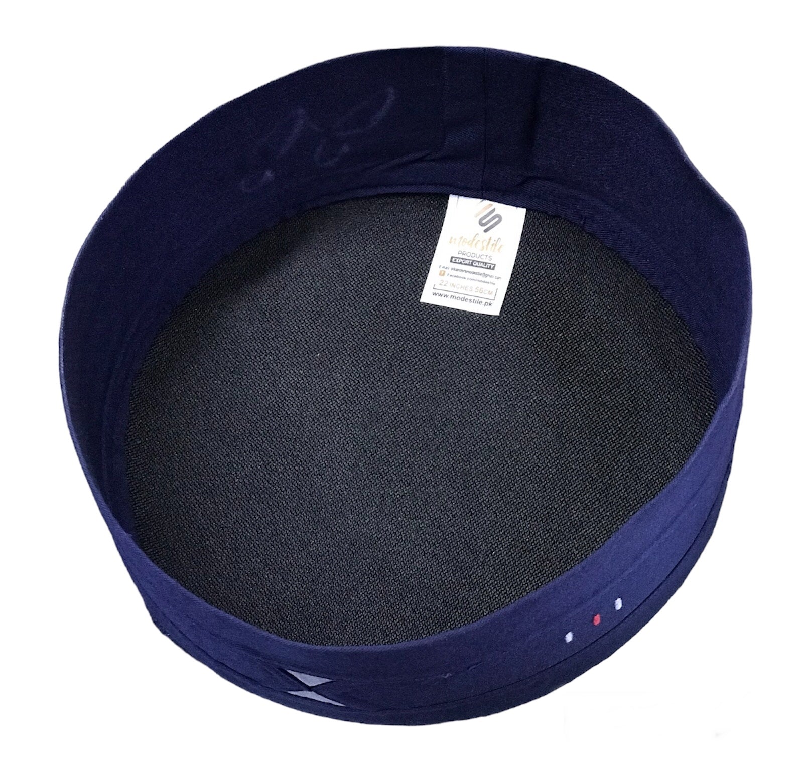 Bin Fiaz Arqam Premium Stitched Kufi Hat for Men - Islamic Caps for Daily Use & Prayer Topi