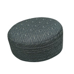 Bin Fiaz Idrees Men’s Premium Kufi Hat - Traditional Embroidered Muslim Prayer Hat