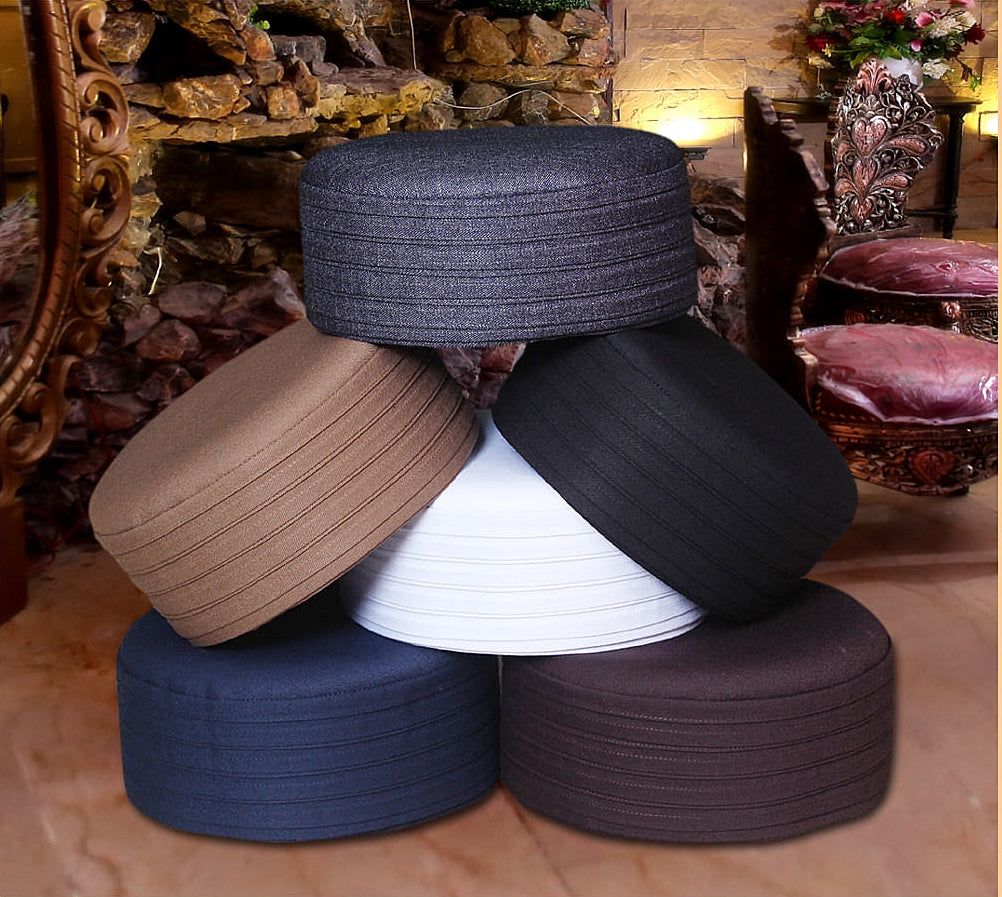 Bin Fiaz Ikhlaas Premium Comfort Kufi Hat - Everyday Muslim Prayer Cap for Men