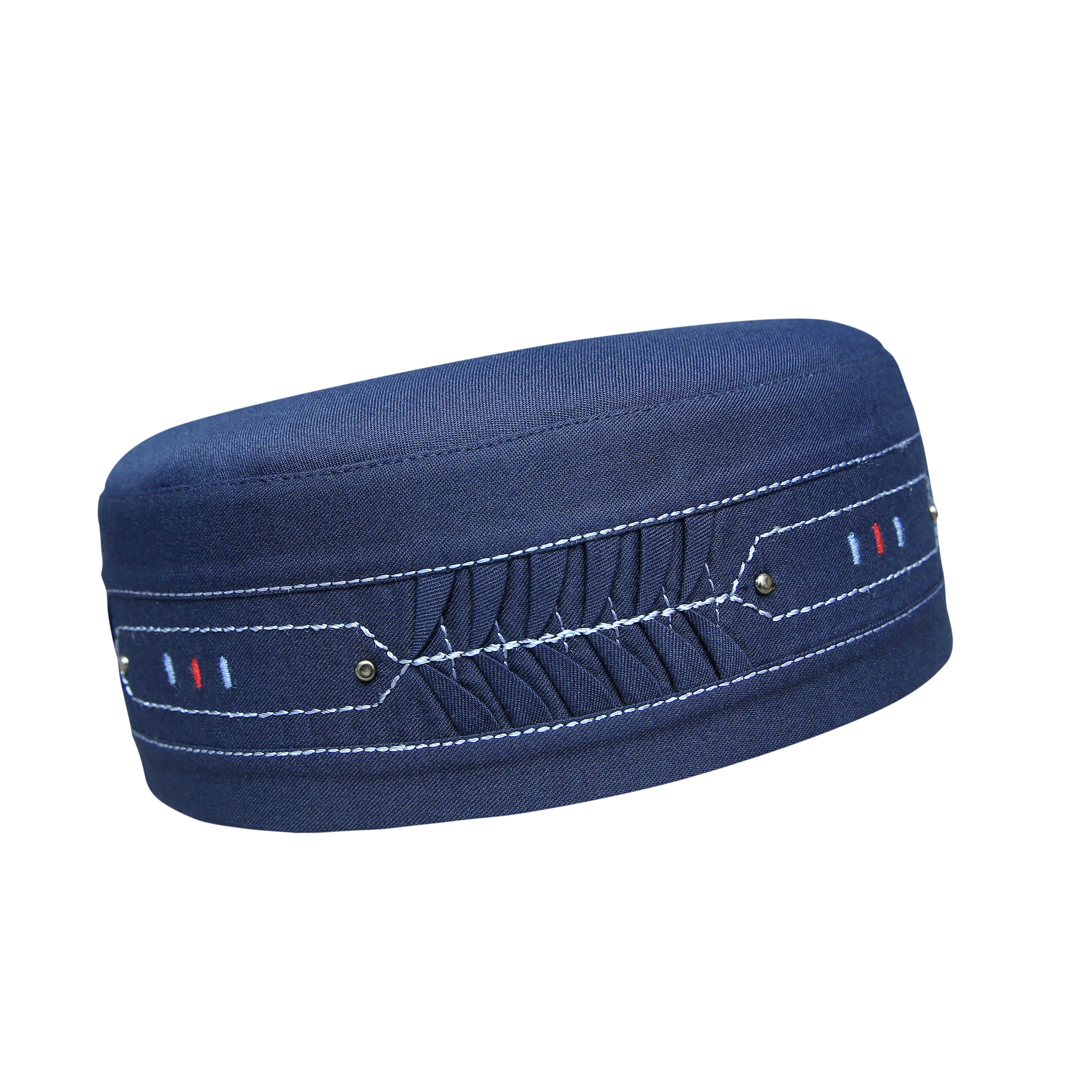Bin Fiaz Inayat Premium Structured Kufi Hat - Muslim Cap for Everyday Wear