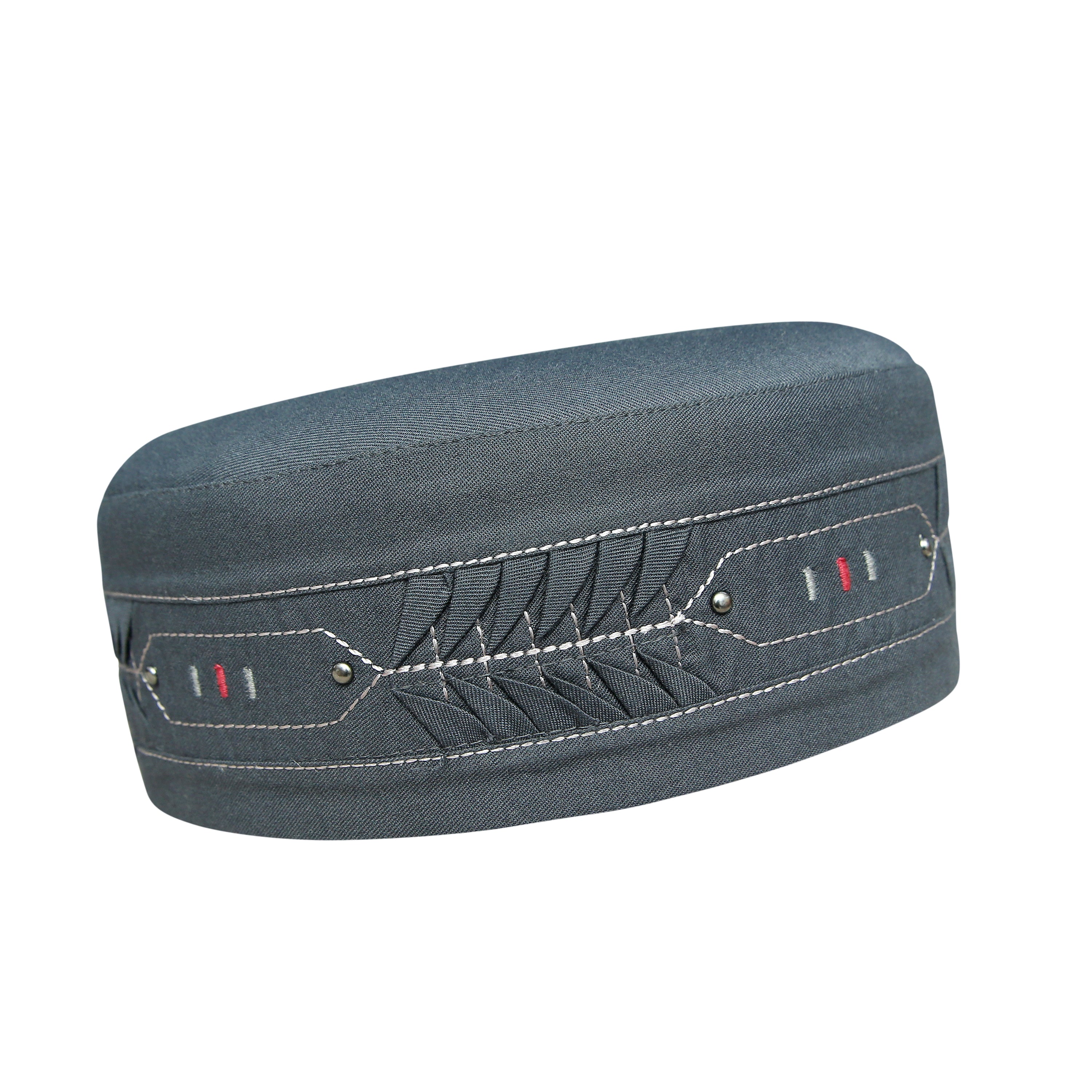 Bin Fiaz Inayat Premium Structured Kufi Hat - Muslim Cap for Everyday Wear
