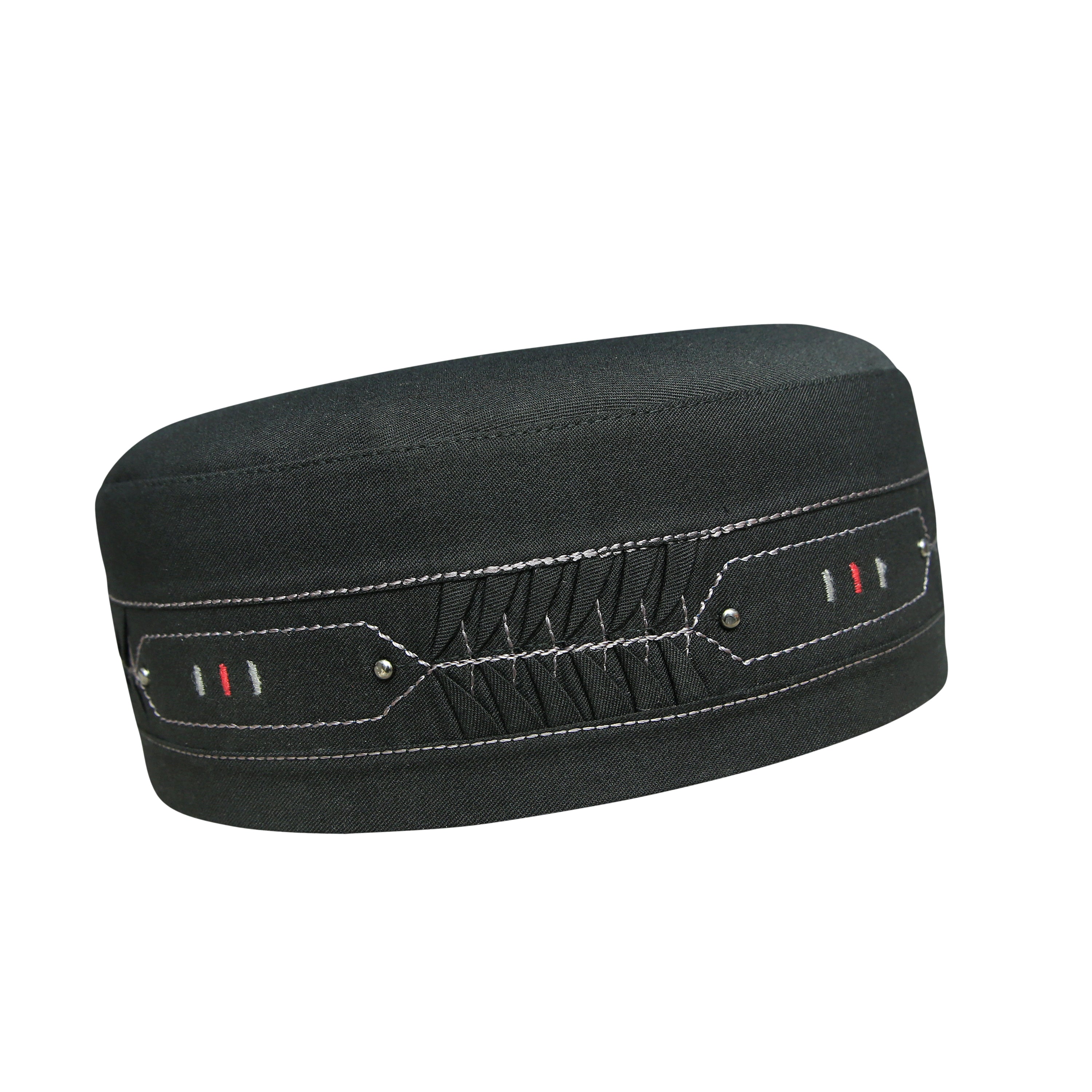 Bin Fiaz Inayat Premium Structured Kufi Hat - Muslim Cap for Everyday Wear