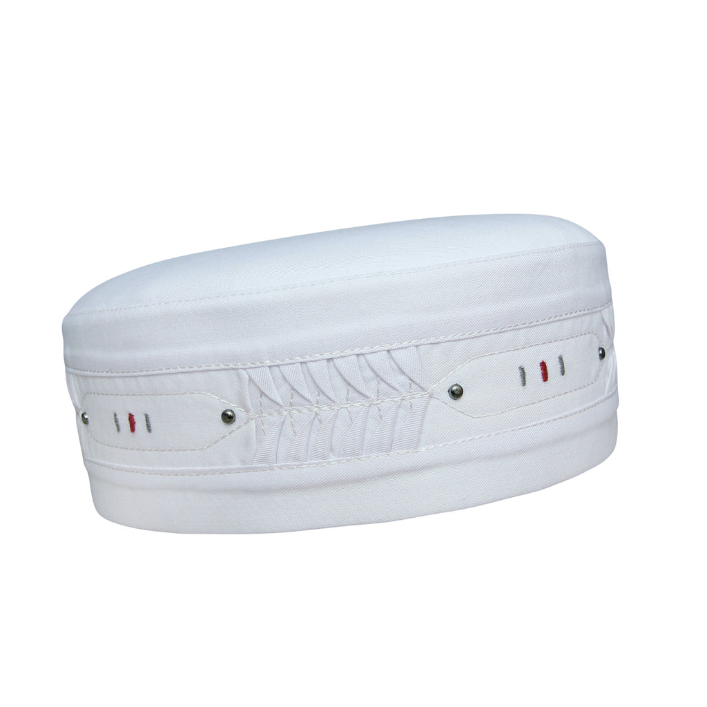 Bin Fiaz Inayat Premium Structured Kufi Hat - Muslim Cap for Everyday Wear