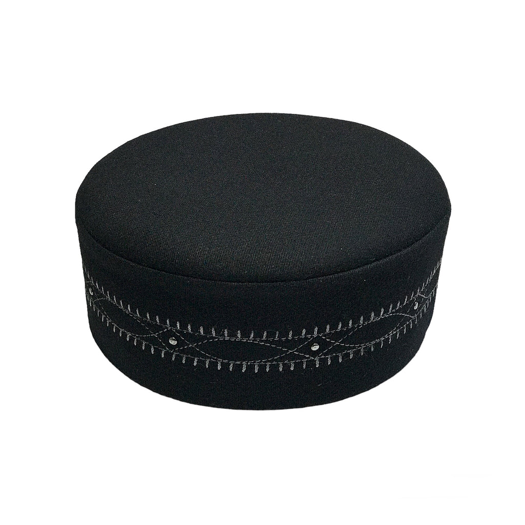 Bin Fiaz Habibi Premium Comfort Kufi Hat - Modern Muslim Men’s Namaz Cap