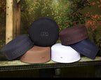 Bin Fiaz Faaris Premium Structured Kufi Hat - Royal Modern Muslim Men’s Prayer Cap