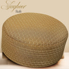 Sagheer Embroidered Kufi Premium Polyester Cotton Prayer Cap