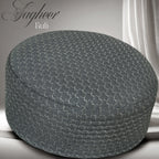 Sagheer Embroidered Kufi Premium Polyester Cotton Prayer Cap