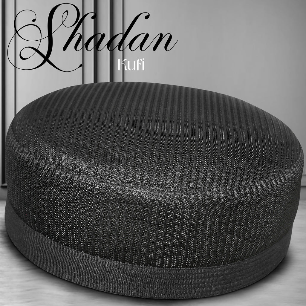 Shadan Mesh Koofi 00-1 – Summer Islamic Namaz Topi with Mesh Fabric