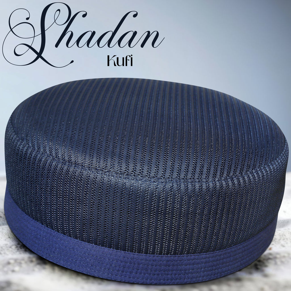 Shadan Mesh Koofi 00-1 – Summer Islamic Namaz Topi with Mesh Fabric