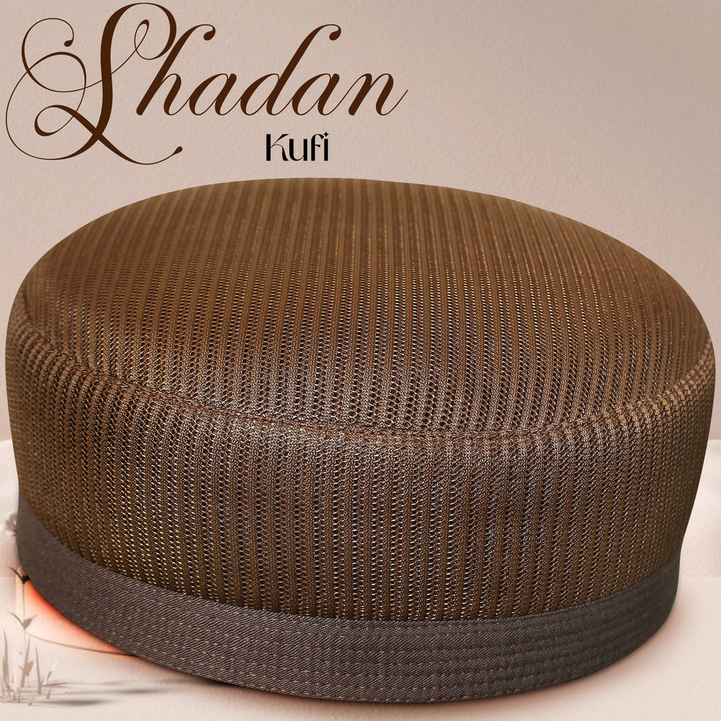 Shadan Mesh Koofi 00-1 – Summer Islamic Namaz Topi with Mesh Fabric