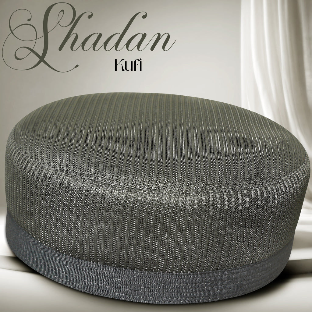Shadan Mesh Koofi 00-1 – Summer Islamic Namaz Topi with Mesh Fabric
