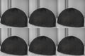 Turkey Knitted Kufi Cap (Pack of 6) – Premium Lightweight Turkish Style Islamic Cap
