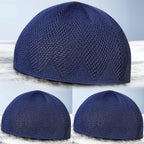 Turkey Knitted Kufi Cap (Pack of 3) – Premium Lightweight Turkish Style Islamic Cap