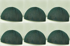Turkey Knitted Kufi Cap (Pack of 6) – Premium Lightweight Turkish Style Islamic Cap