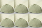 Turkey Knitted Kufi Cap (Pack of 6) – Premium Lightweight Turkish Style Islamic Cap
