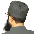 Umar Mesh Kufi - In Premium Mesh Fabric Best For Casual & Prayer